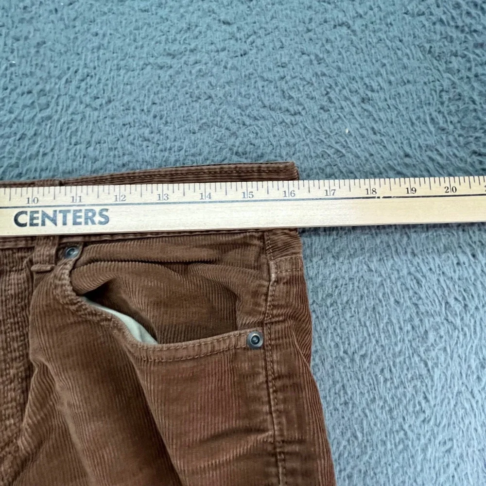 J Crew 484 Slim Corduroy Pants Brown‎ Men Size 30x30